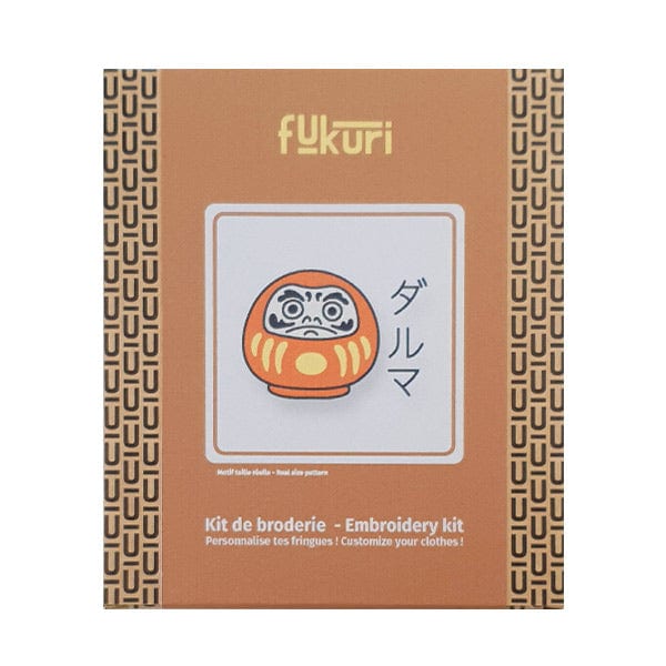 Kit broderie - nippon daruma