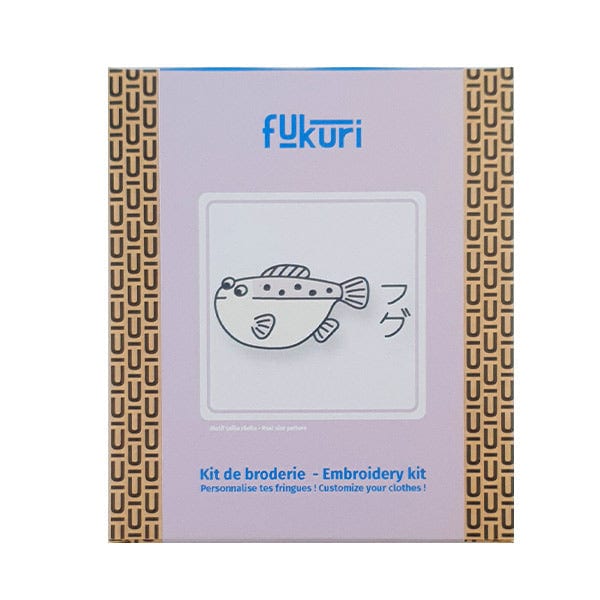 Kit broderie - nippon fugu