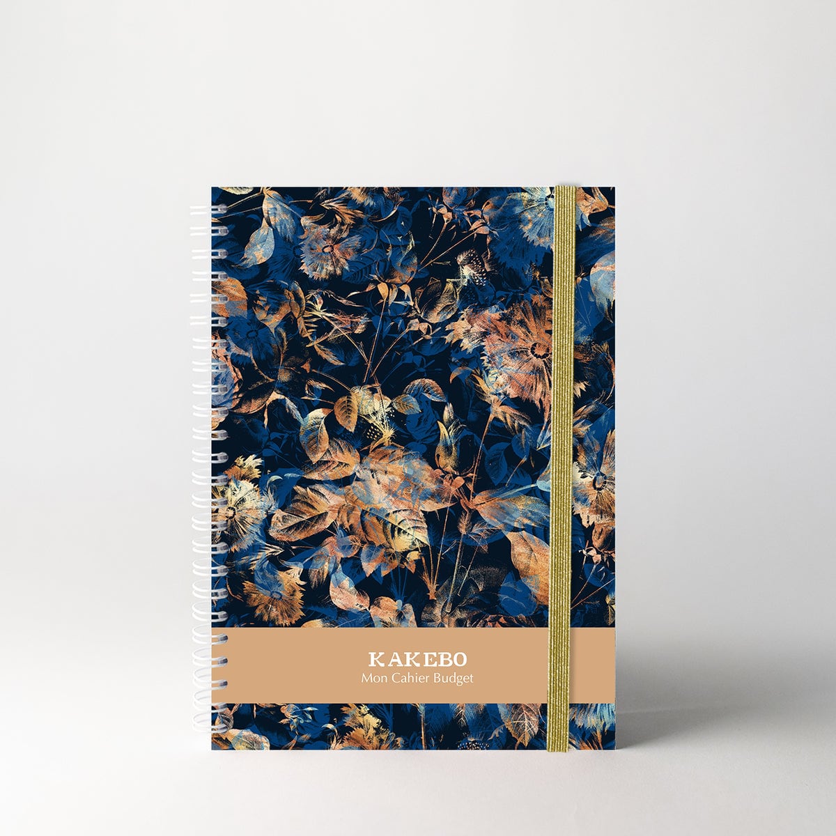 Carnet de budget kakebo gold leaves