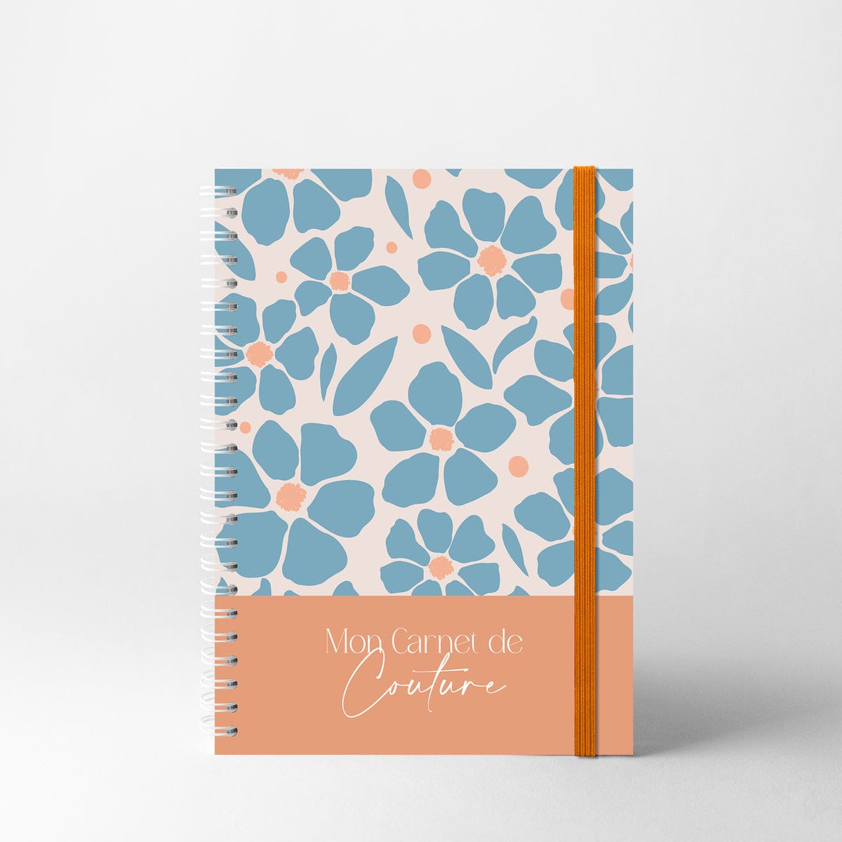 Carnet de couture floral fabric