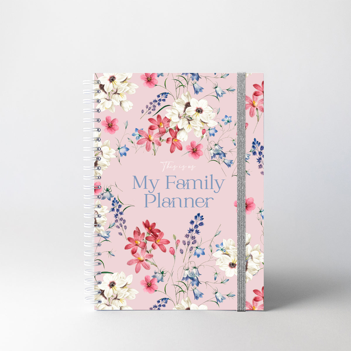 Agenda familial 2025 pinky blossom