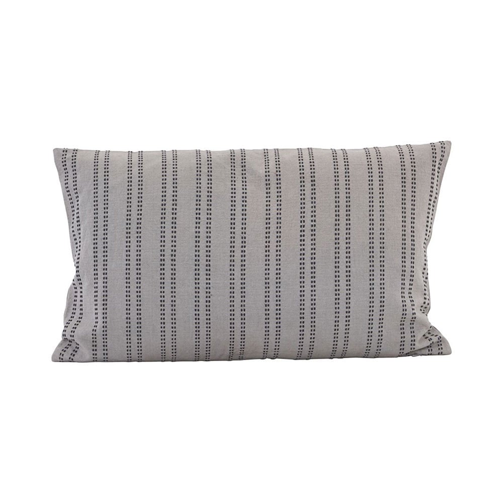 Housse de coussin rectangle en coton