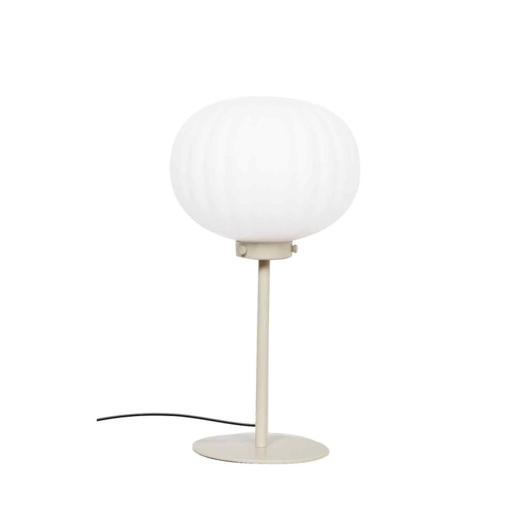 Lampe à poser opaline h37cm