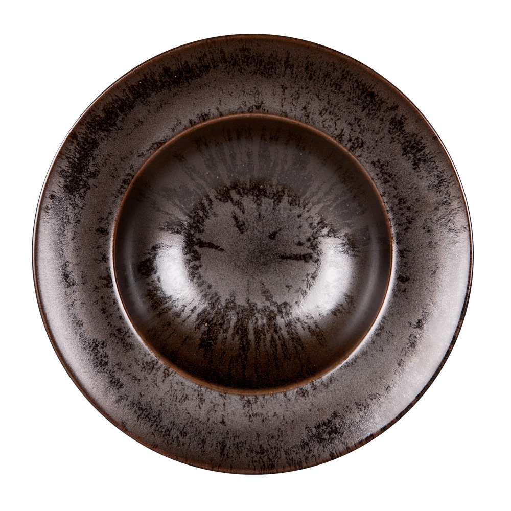 Assiettes à pâtes onyx 27 cm (lot de 6)