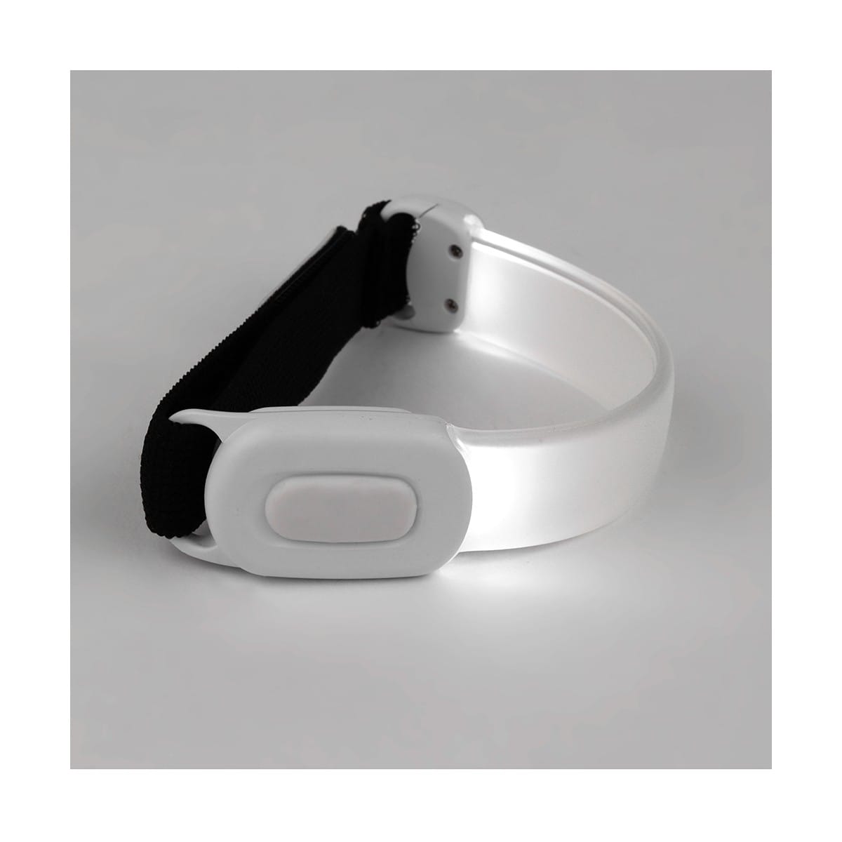 Bracelet lumineux blanc rechargeable