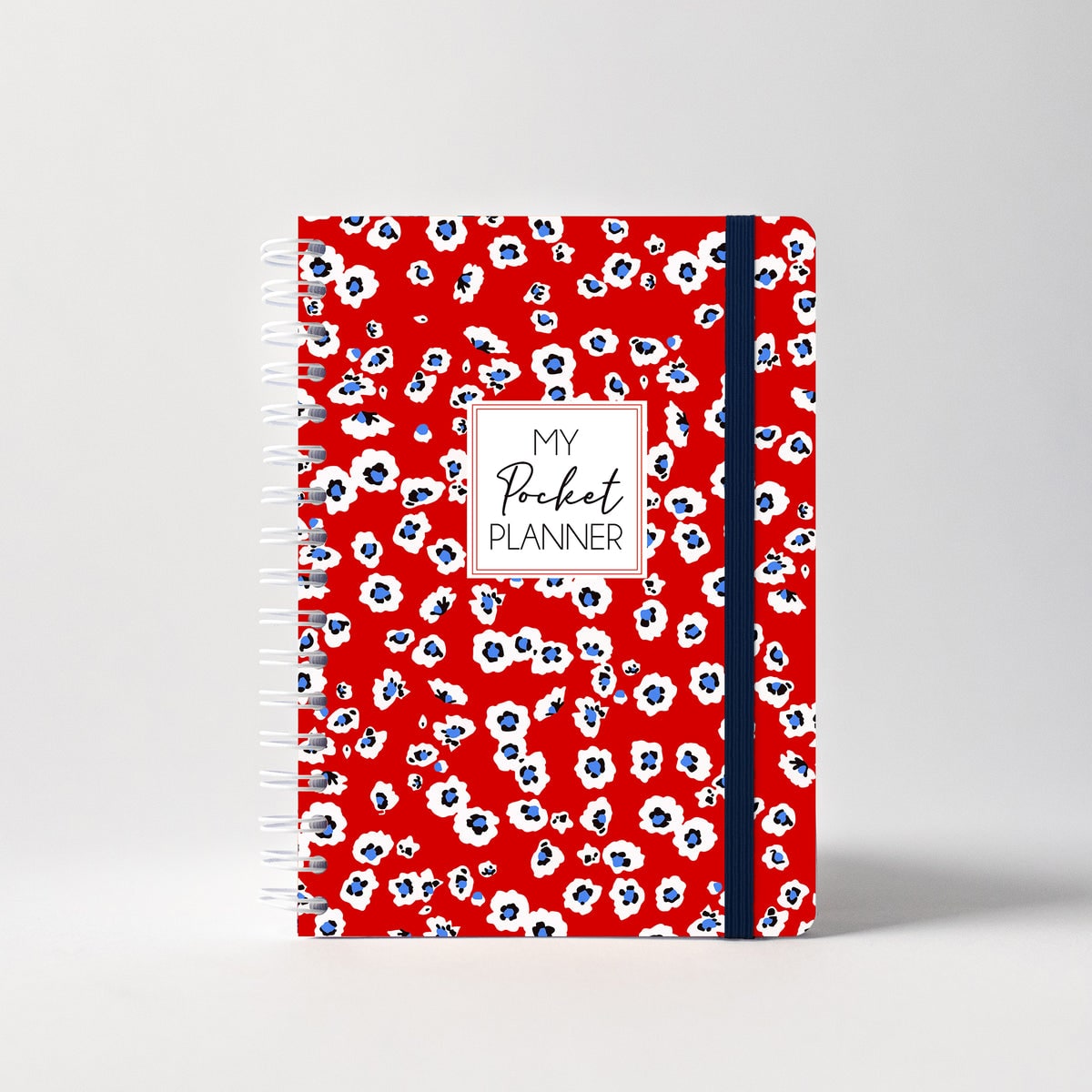 Agenda semainier pocket 2025 red code