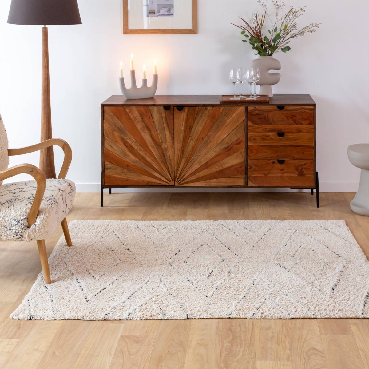 Tapis en coton victor