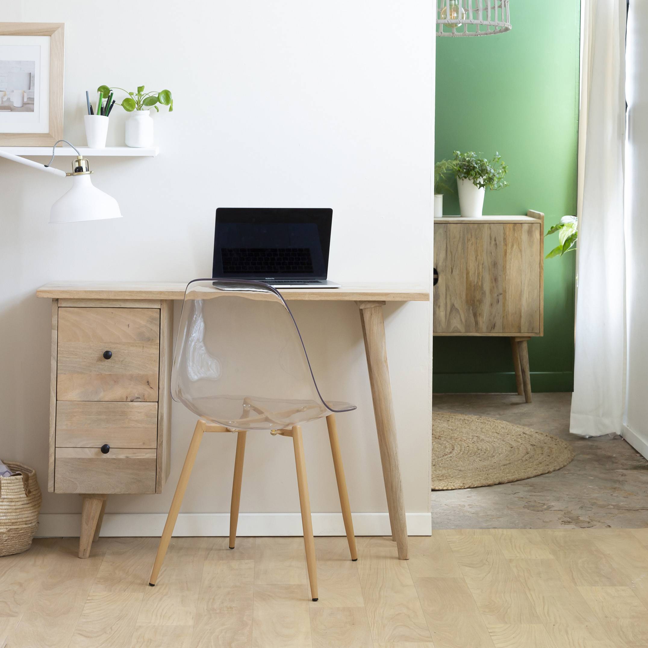 Bureau en bois de manguier augustine