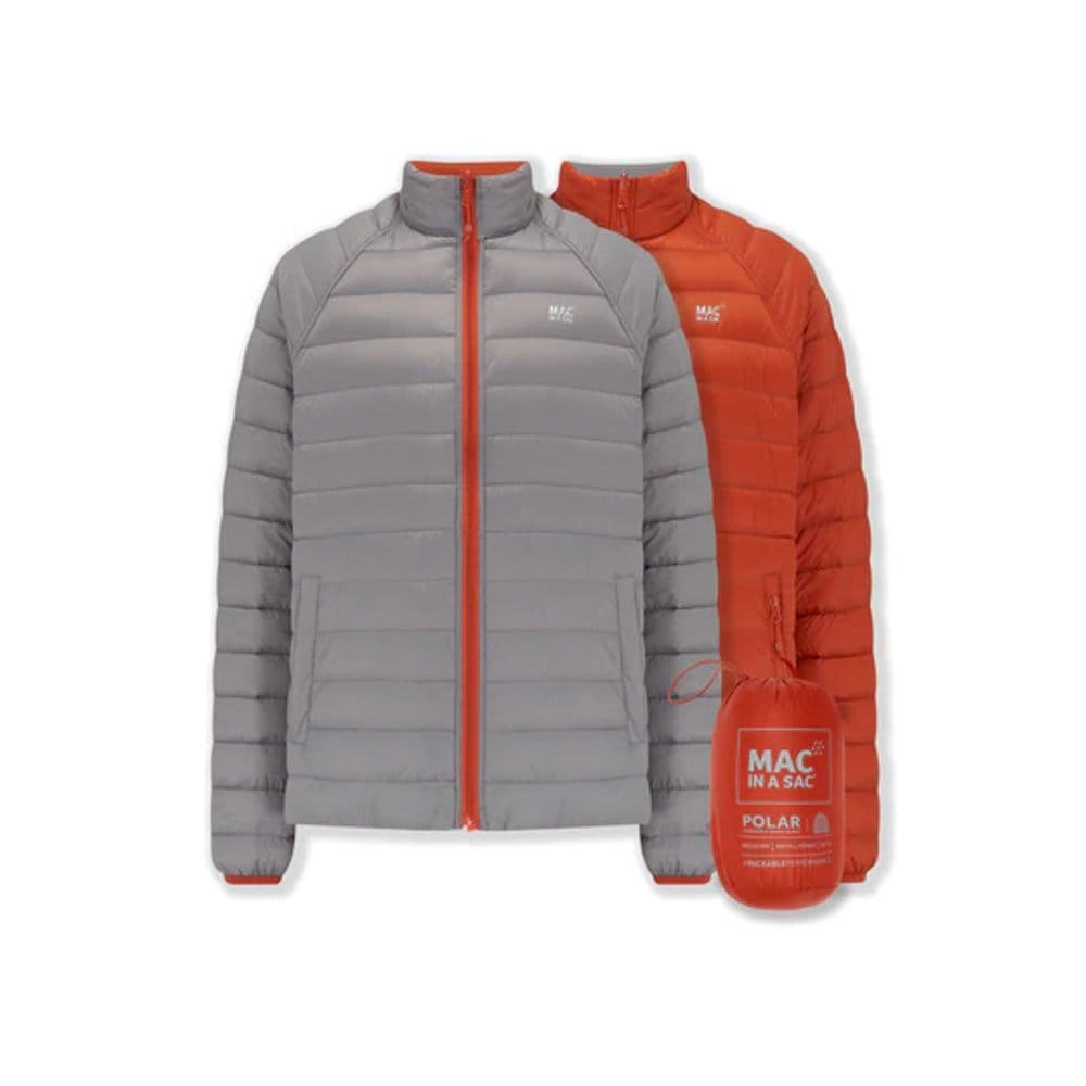 Doudoune mias - polar - homme orange xl