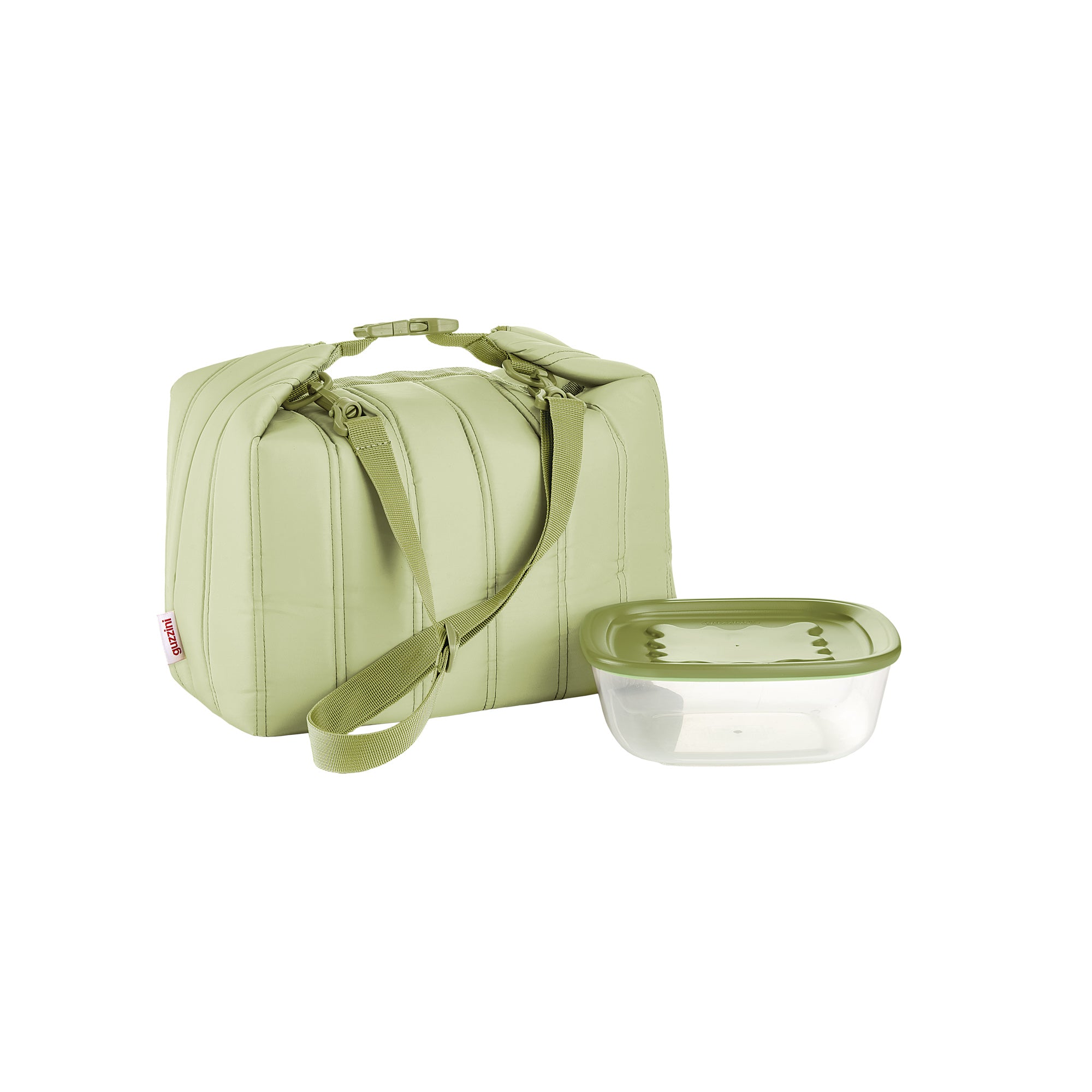 Grand sac isotherme vert bio guzzini