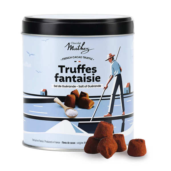 Truffes fantaisie au sel de guérande