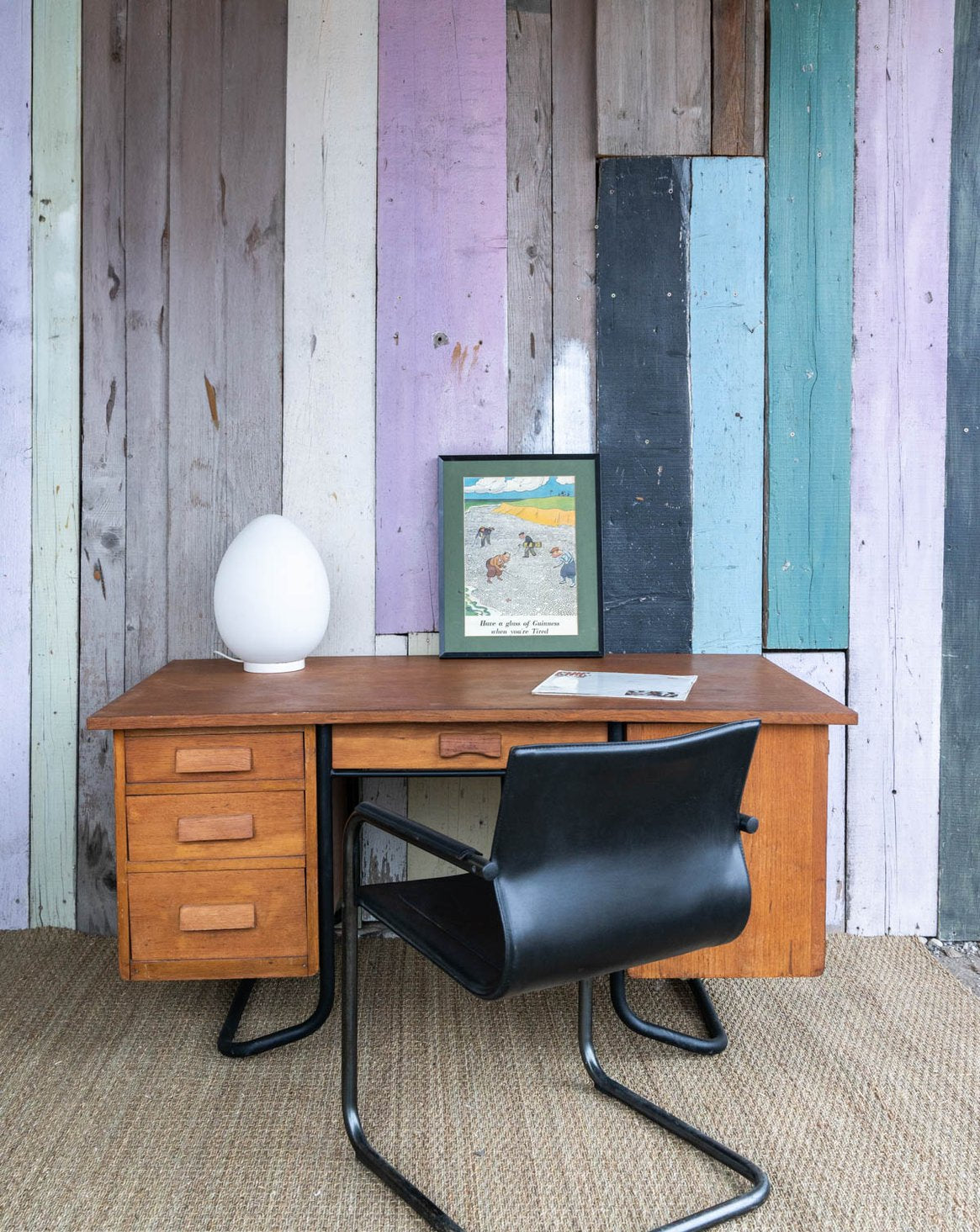 Edouard, le bureau en bois n°160