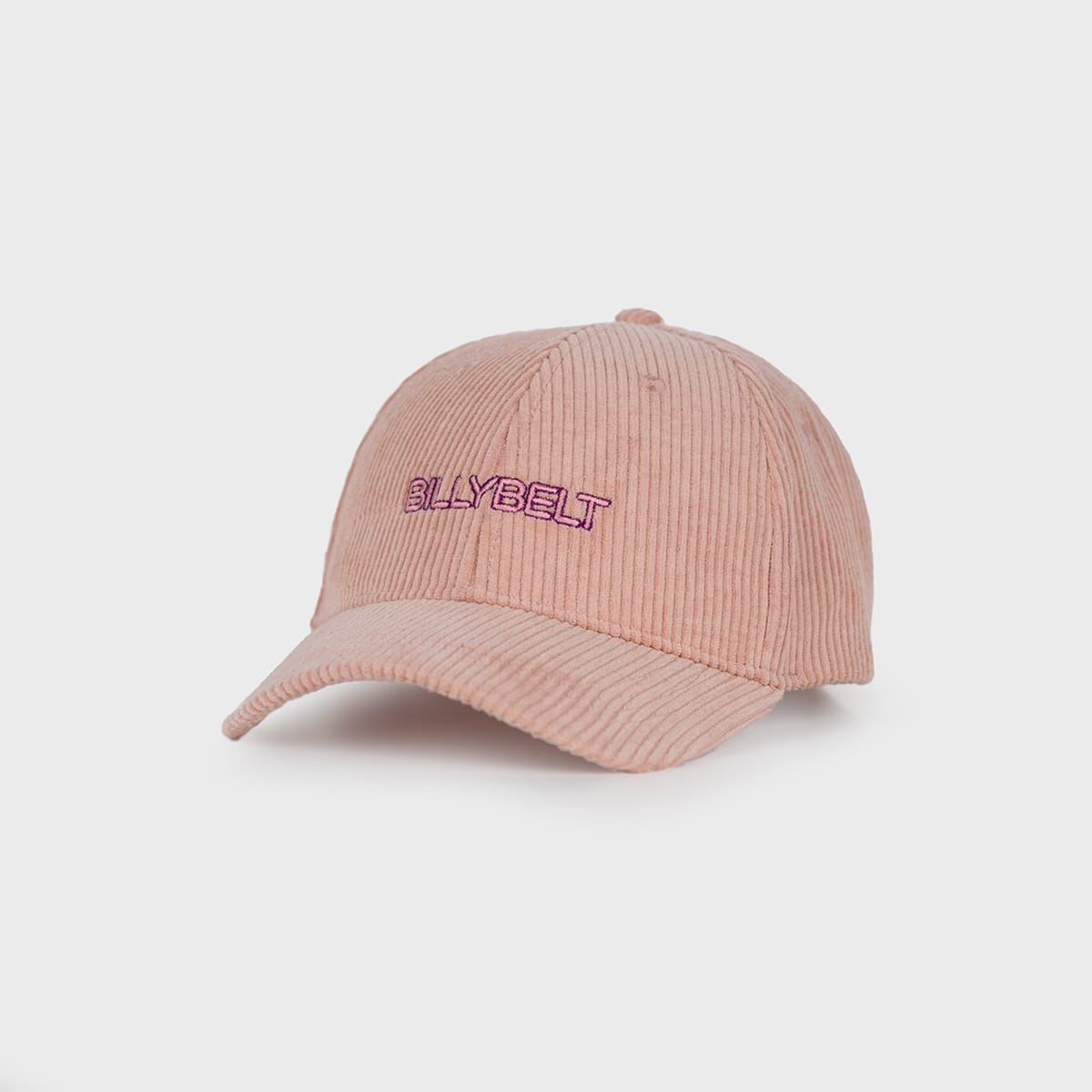 Casquette en velours rose